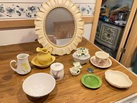Group shot showing all items on table