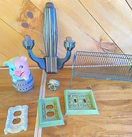 Group shot of all items together on table