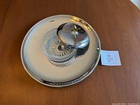 Platter with bowl and lid assembled