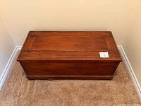 Full view of chest closed