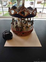 Full view of carousel with power adapter