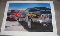 Overall view of Mach Speed poster showing full artwork