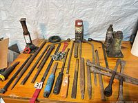 overview of all tools on table