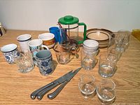 Assortment laid out on tabletop