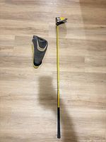 Full length view of club with headcover