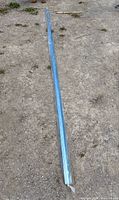 Full length view of bundled aluminum trim
