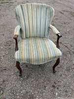 Full view of armchair front