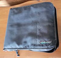 Exterior of black Case Logic binder