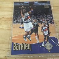 Front of Charles Barkley High Court card in sleeve