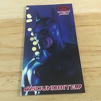 Batman Soundbite card front