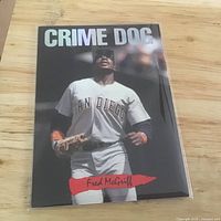 Front of Crime Dog Fred McGriff trading card