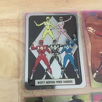 Card with team group pose