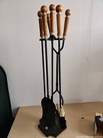 full view of stand with five tools