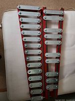 Full view of both trapezoid glockenspiel sections