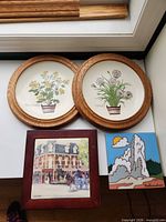 Group shot of all four pieces