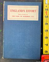 Front cover showing title label and blue cloth boards