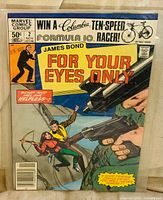Front cover of comic showing title, issue details and artwork