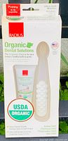 Front view of boxed Radius Organic Dental Solutions kit