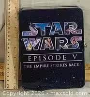 Front view showing STAR WARS Episode V logo