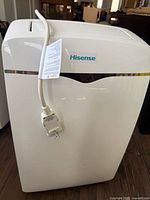 Front view of Hisense portable air conditioner