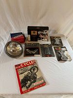 All items in lot on table