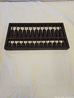 Full view of abacus front