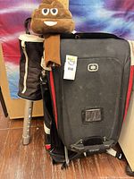 Ogio SLED travel bag, ball collector, headcover overview