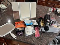 Full lot overview on countertop