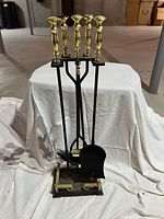 Full view of stand with all five tools in place