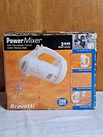 Front of Bravetti Power Mixer box