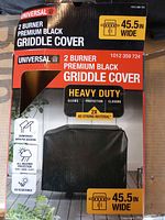 Retail front packaging showing brand, size and features