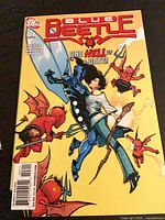 Front cover of Blue Beetle #27 comic