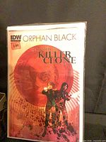 Front view of bagged comic showing full cover art and title