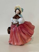 Front right view of figurine showing full posture and coloration