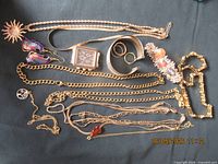overview of all costume jewelry pieces