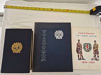 Three London Scottish books side-by-side