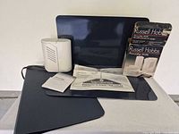 Russell Hobbs kettle, folding hanger panels, instruction sheet, box panel