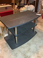 Angled view of entire TV stand