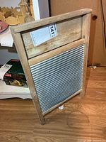 Front view of complete washboard