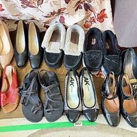 All ten pairs laid out showing variety and condition