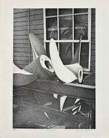 Full view of Gregory Dunham print showing entire image and margins