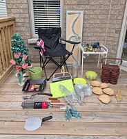 All items grouped on deck