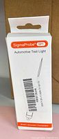 Front of SigmaProbe SP1 box showing branding and probe illustration