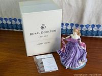 Figurine with original box and certificate