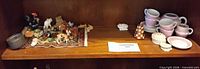 Overall shelf view of lot contents