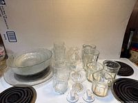 All items in lot grouped on stovetop