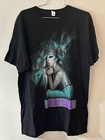 Full front view of T-shirt showing graphic