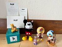 Group shot of all four items with box and paperwork