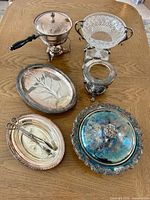 Group view of all serveware items