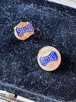 Both Stelco pins front view